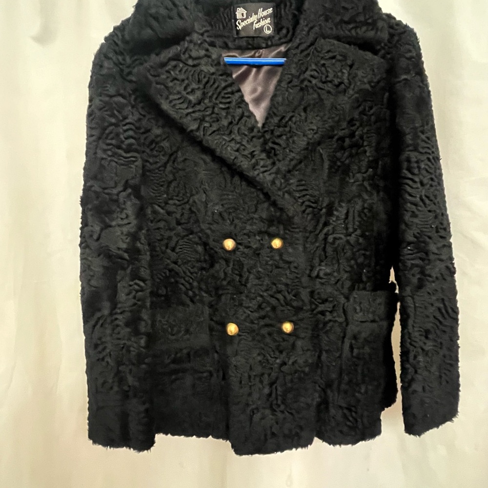 Vintage Specialty House Faux Fur Coat